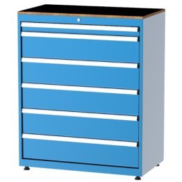 Dulap metalic Seria 10000 cu 6 sertare, 1010x570x1200mm