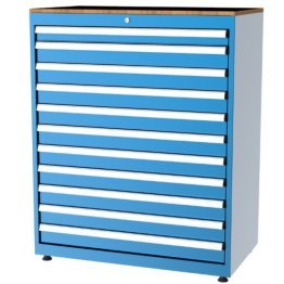 Dulap metalic Seria 10000 cu 11 sertare, 1010x570x1200mm
