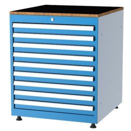 Dulap metalic Seria 7000 cu 9 sertare, 710x725x800mm