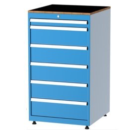 Dulap metalic Seria 7000 cu 6 sertare, 710x725x1200mm