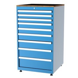 Dulap metalic Seria 7000 cu 9 sertare, 710x725x1200mm