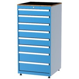 Dulap metalic Seria 7000 cu 8 sertare, 710x725x1400mm