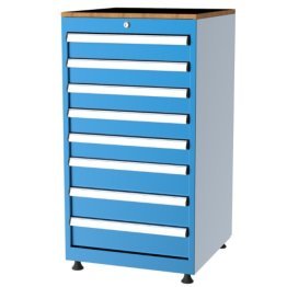 Dulap metalic Seria 5000 cu 8 sertare, 560x570x1000mm