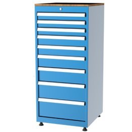 Dulap metalic Seria 5000 cu 9 sertare, 560x570x1200mm