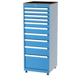 Dulap metalic Seria 5000 cu 10 sertare, 560x570x1400mm
