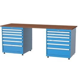 Banc de lucru cu 12 sertare 2200x750x850mm