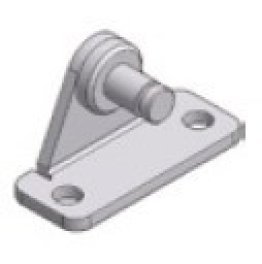Prindere cu placa cu tija, tip BA 30, Ø6mm, INOX VA4, W.1.4404 / AISI 316