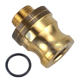 Niplu de conexiune filtre electroeroziune F 60 alama 1/2"