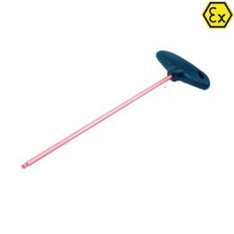 Cheie cu cap bila si maner ATEX din cupru-beriliu 3 mm
