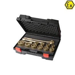 Trusa clichet cu 10 chei si 2 prelungiri ATEX din bronz special 1"