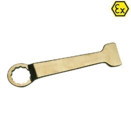 Cheie de impact inelara cu cot cu 12 canturi ATEX bronz special 90 mm