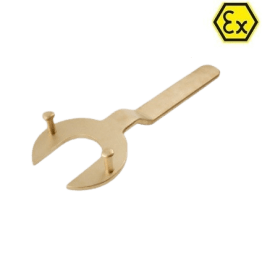 Cheie pentru supapa autocisterna ATEX bronz special 95x47.5 mm