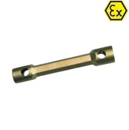 Cheie tubulara hexagonala dubla ATEX bronz special 19 x 22 mm