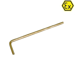 Cheie hexagonala unghiulara lunga ATEX din bronz special 4 mm