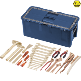 Set 28 scule ATEX bronz special si cupru-beriliu in cutie