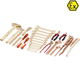 Set 28 scule ATEX bronz special si cupru-beriliu