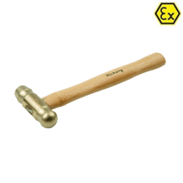 Ciocan cu doua capete bila ATEX bronz special maner Hickory 0.9 kg
