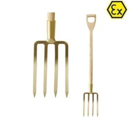 Furca de sapat ATEX bronz special cu maner