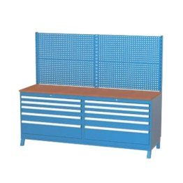 Banc de lucru port scule cu 10 sertare 2200x600x850mm