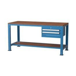 anc de lucru cu 2 sertare si 1 raft 1700x700x850mm