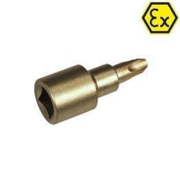 Bit ATEX 1/2" surubelnita Phillips bronz special PH1