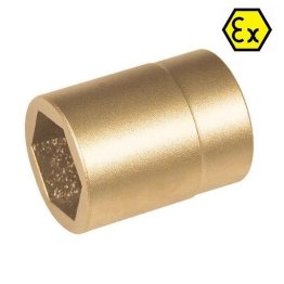 Cheie tubulara hexagonala 3/4" ATEX bronz special 21 mm
