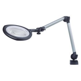 Lampa cu lupa cu brat dublu Waldmann TEVISIO 3D