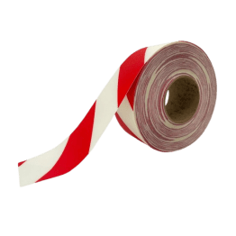 Banda marcaj LeanStripe Hazard 10 cm rosu/alb