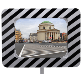 Oglinda trafic rutier Bordeaux 60x80 cm