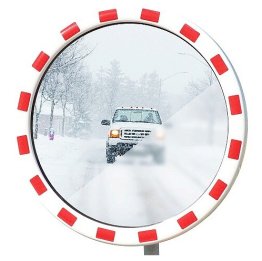 Oglinda trafic rutier London cu incalzire Ø80 cm