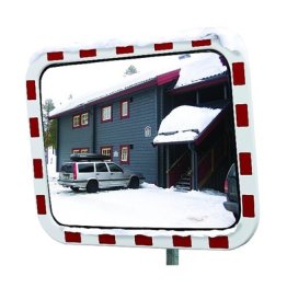 Oglinda trafic rutier Rome cu incalzire 100x120 cm