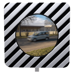 Oglinda trafic rutier Marseille anti-inghet Ø60 cm