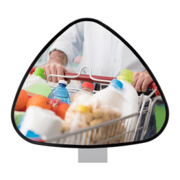 Oglinda universala din acril K2 35x35x35 cm