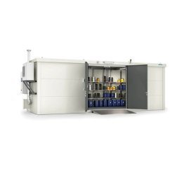 Container WHS 16s "walk-in" slim depozitare recipiente mici si butoaie