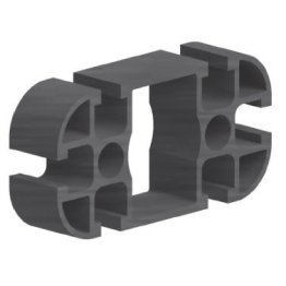 Profil fibra carbon cu rasina epoxidica 45x90 mm