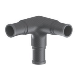 Racord fibra carbon 3 cai teava ∅30mm