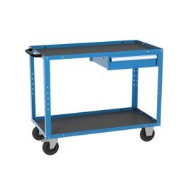 Banc de lucru mobil cu 1 raft si 1 sertar 1120x570x900 mm