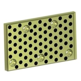 Placa autolubrificanta de alunecare ANFOR seria E40.14, 200x100 mm