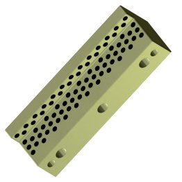 Bara unghiulara autolubrificanta de alunecare VDI seria E41.11, 55x160mm