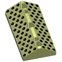 Bara prismatica autolubrificanta VDI 3357 seria E43.21, 125x250 mm