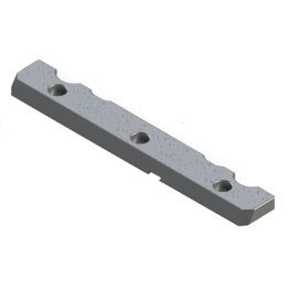 Placa alunecare autolubrificanta otel + SINT300 seria E50.50, 29.5x150 mm