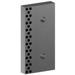 Placa alunecare autolubrificanta otel CK 45 + grafit seria E40.35, 100x160x25mm