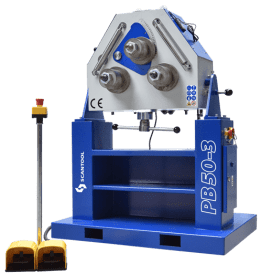 Masina de indoit tevi cu role SCANTOOL PB 50-3