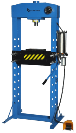 Presa atelier actionata pneumatic cu pedala picior sau manual WSP 20P