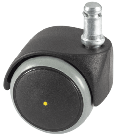 Roata ESD din cauciuc diametru 50mm cu franare la asezare
