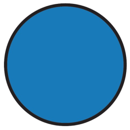 Banda marcaj LeanStripe 5 cm albastru deschis