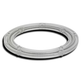 Rulment peridoc 360°, Ø230mm, plastic, transparent