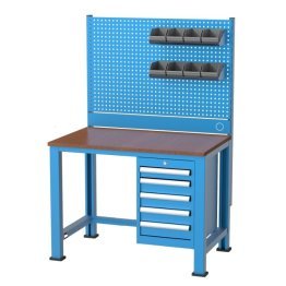Banc de lucru port scule cu 5 sertare si 8 cutii 1120x700x850mm