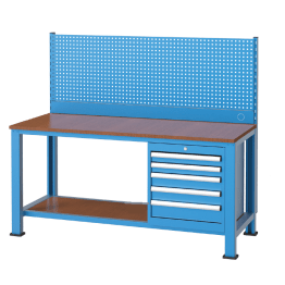 Banc de lucru port scule cu 5 sertare 1700x700x850mm