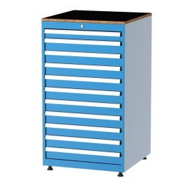 Dulap metalic Seria 7000 cu 11 sertare, 710x725x1200mm
